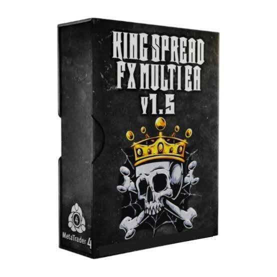 King Spread FX Multi V1.5 + Indicators MT4 EA No DLL